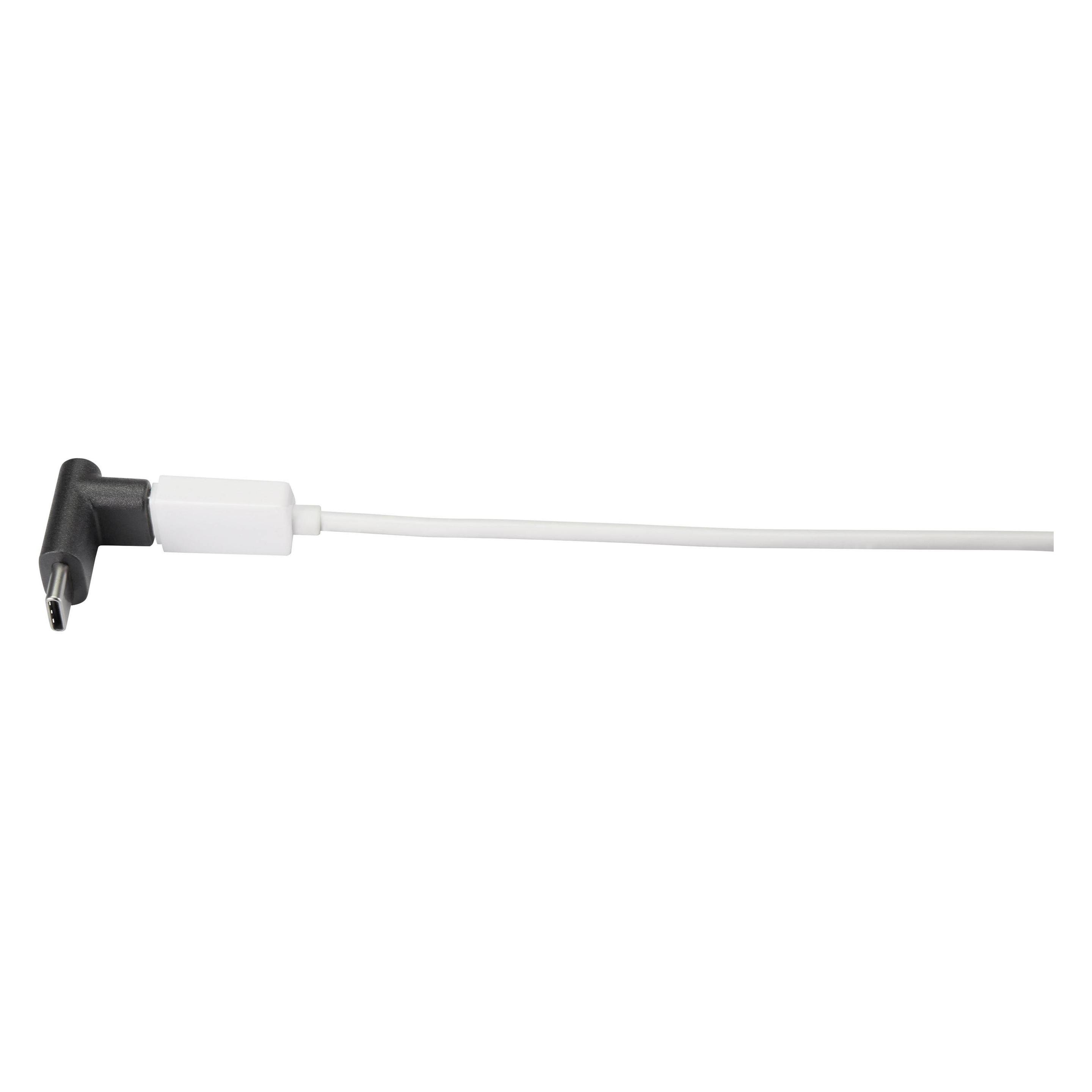 Renkforce USB 3.1 (Gen 2) Adapter USB-C Stecker zu USB-C Buchse - 90° nach oben gewinkelt (USB 3.2 Gen 2, 60 W) (RF-4538232)