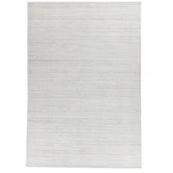handgewebter Teppich   ¦ grau ¦ Viskose,Wolle ¦ Maße (cm): B: 170
