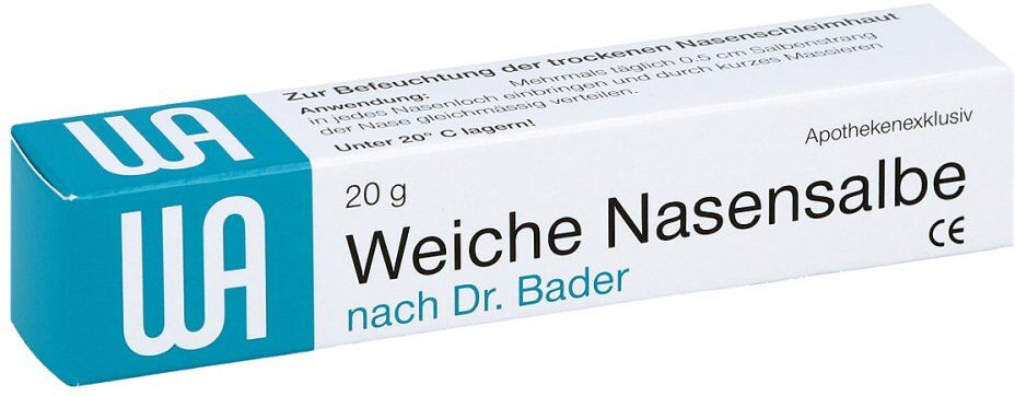 Weiche Nasensalbe noctu Doktor Bader 20g