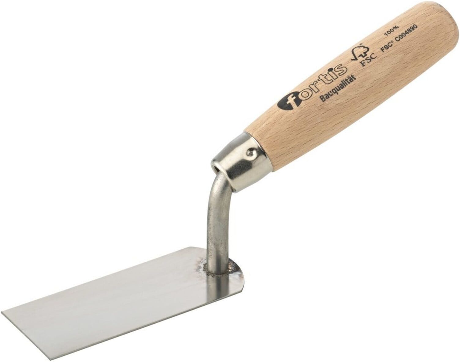 FORTIS Stukkateurspachtel 80mm rostfrei ; E/D/E (4063726006431)