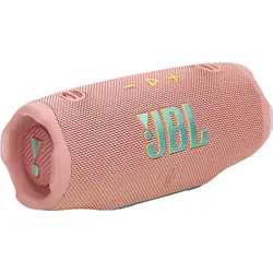 JBL Charge 6 Bluetooth-Lautsprecher, Pink, Wasserfest