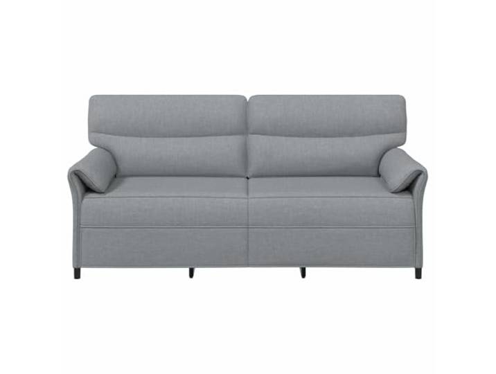 KTHLBRH Sofa mit Polyesterbezug für Wohnzimmer Verstellbare Armlehnen, Rahmen aus Metall, Beine aus Kunststoff, Schaumstoff, Verwendung im Innenbereich