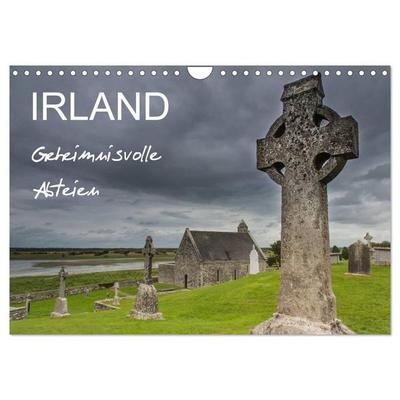 IRLAND - Geheimnisvolle Abteien (Wandkalender 2027 DIN A4 quer), CALVENDO Monatskalender