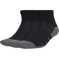 3er Pack adidas Essentials Climacool Quarter Socken JC6453 - black/grey six 34-36