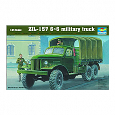 Trumpeter - ZIL-157 6x6 Soviet Military Truck - 1:35 - 343 Teile 307720