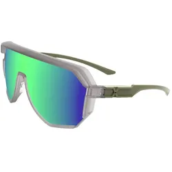 Hilx, Unisex, Sportbrille, Newblood Cat 3 - Fahrradbrille (Anthracite, Braun, Everyday Green Mirror, X-Mirror), Grün, Grau, Mehrfarbig