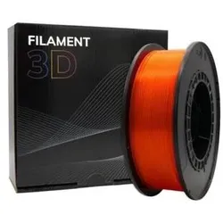 3D Plasma Filament 1.75mm 1kg Spule Fluoreszierend Orange (PLA, 1000 g, 1.75 mm), Filament, Orange