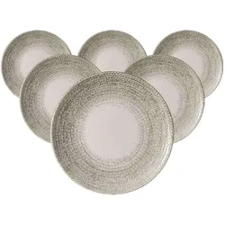 DESSERTTELLER Rimini grau ø 20,5 cm 6er Set
