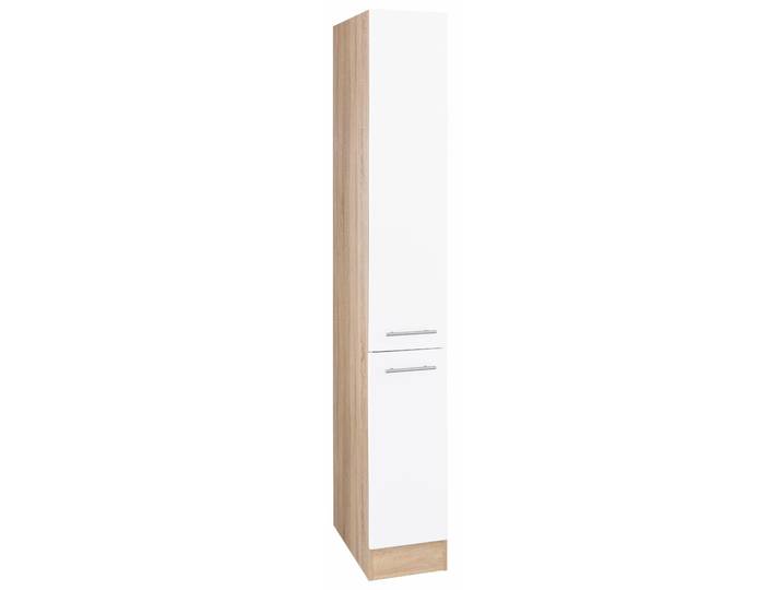 Apothekerschrank OPTIFIT Kalmar , weiss (weiß), B:30cm H:207cm T:57cm, Schränke, Apothekerschrank