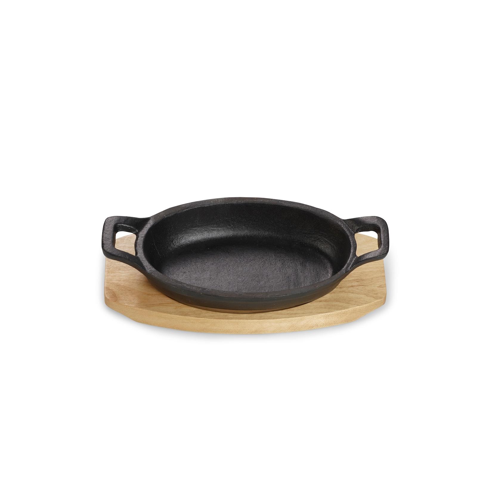 Servierpfanne "SMALL" aus Gusseisen,15.3X9.5X3CM