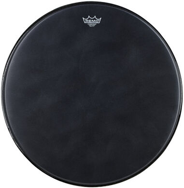 Remo "24" Powerstroke 3 Black Suede" schwarz