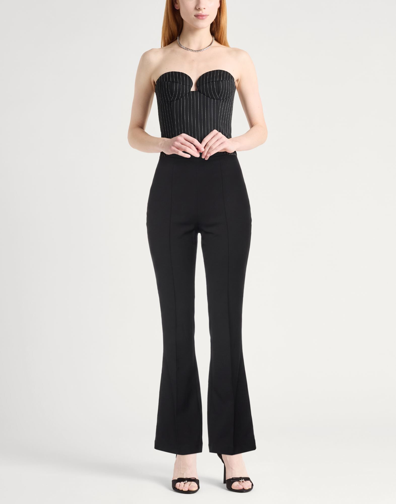 Diane Von Furstenberg Pantalones Mujer Negro 38,40 Mujer