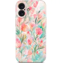 ONEFLOW Flower Cover iPhone 16 Blumen Muster