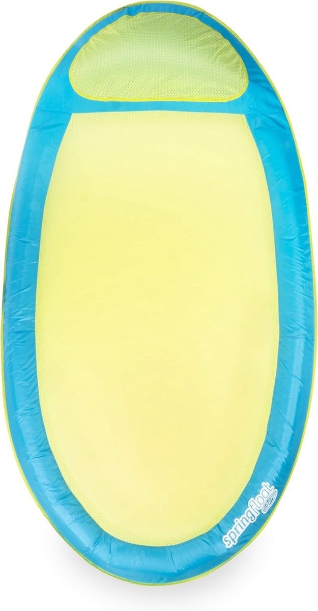 Drijvende ligstoel Lime - Luchtbed met binnenveer - 168 x 102 cm