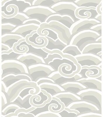 A-Street Prints Platinum Platinum Decowave Wallpaper