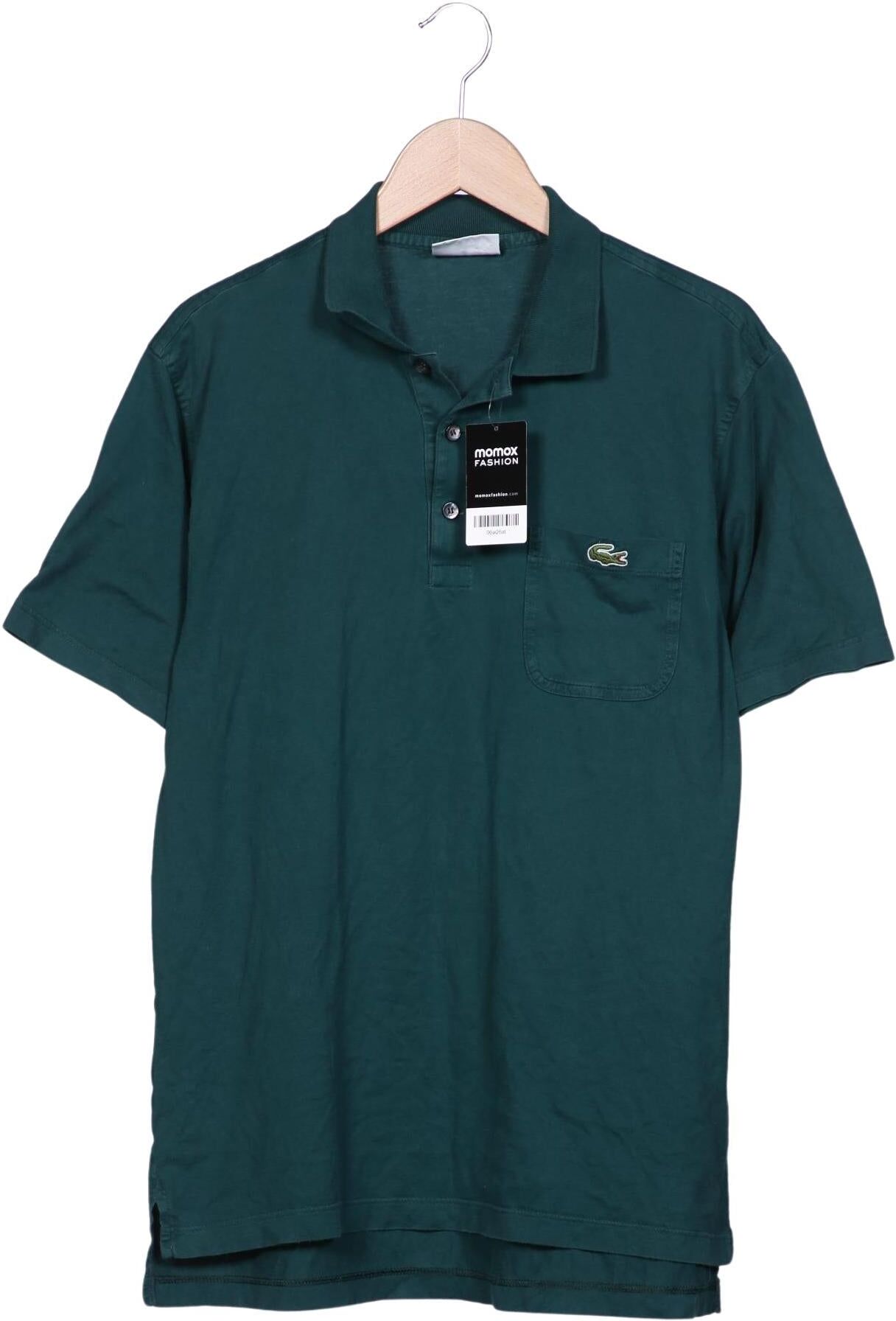 Lacoste Herren Poloshirt, Grün, Gr. L (Lacoste 5), Baumwolle - Second Hand
