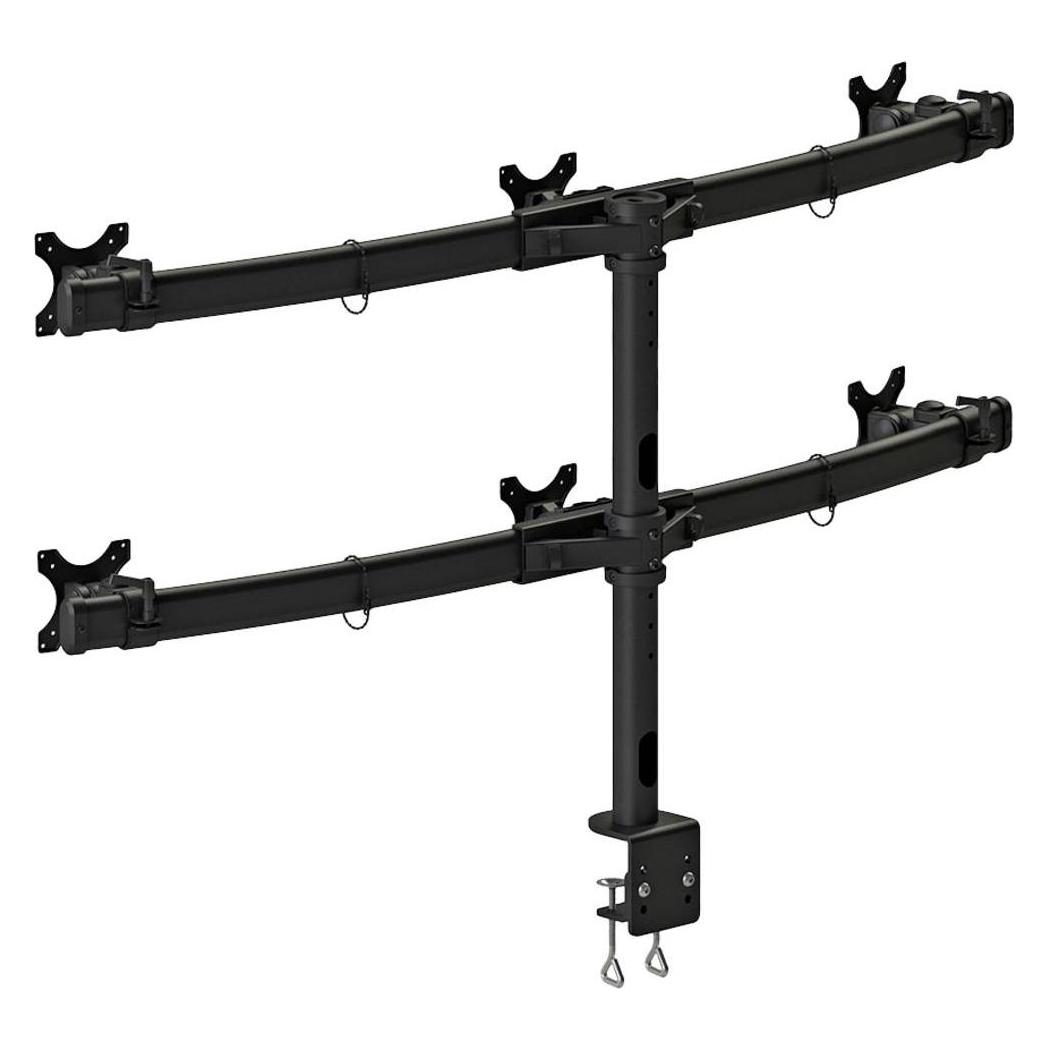 Neomounts Tv-Gerät-Zubehör, Schreibtischhalterung Schwarz (Tisch, 27", 8 kg) (FPMA-D700D6)