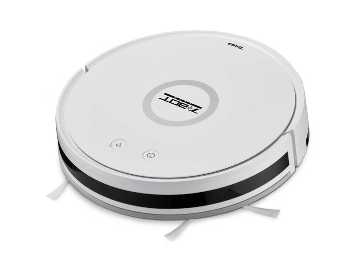 TRISA Saugroboter T Bot Lite , weiss (weiß), H:7,4cm, Saugroboter, Saugroboter
