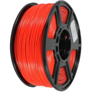 Flashforge Filament ABS, rot, 1,75mm, hitzebeständig, robust, 1kg Spule