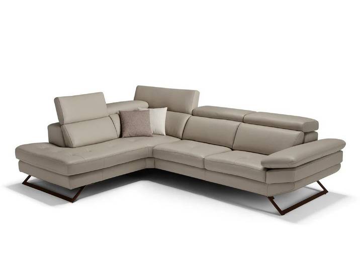 moebeloutlet.de Ecksofa Moebel Outlet.de–Modernes Design Leder Sofa,Komfort & 2 Jahre Garantie