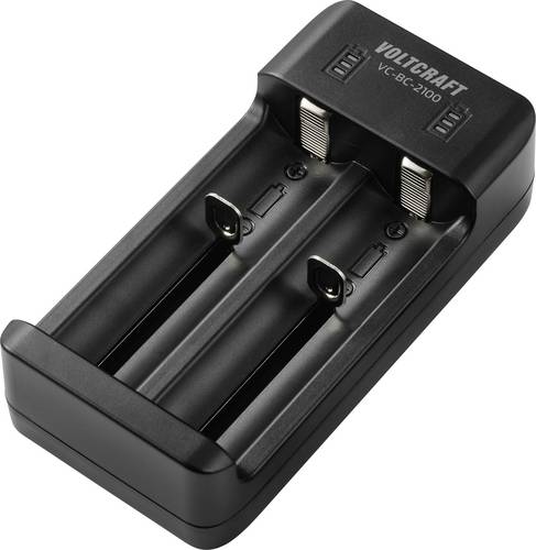VOLTCRAFT VC-BC-2100 Rundzellen-Ladegerät NiMH, LiIon Mignon (AA), Micro (AAA), Mini (AAAA), Baby (C), 26700, 26650, 22650, 25500