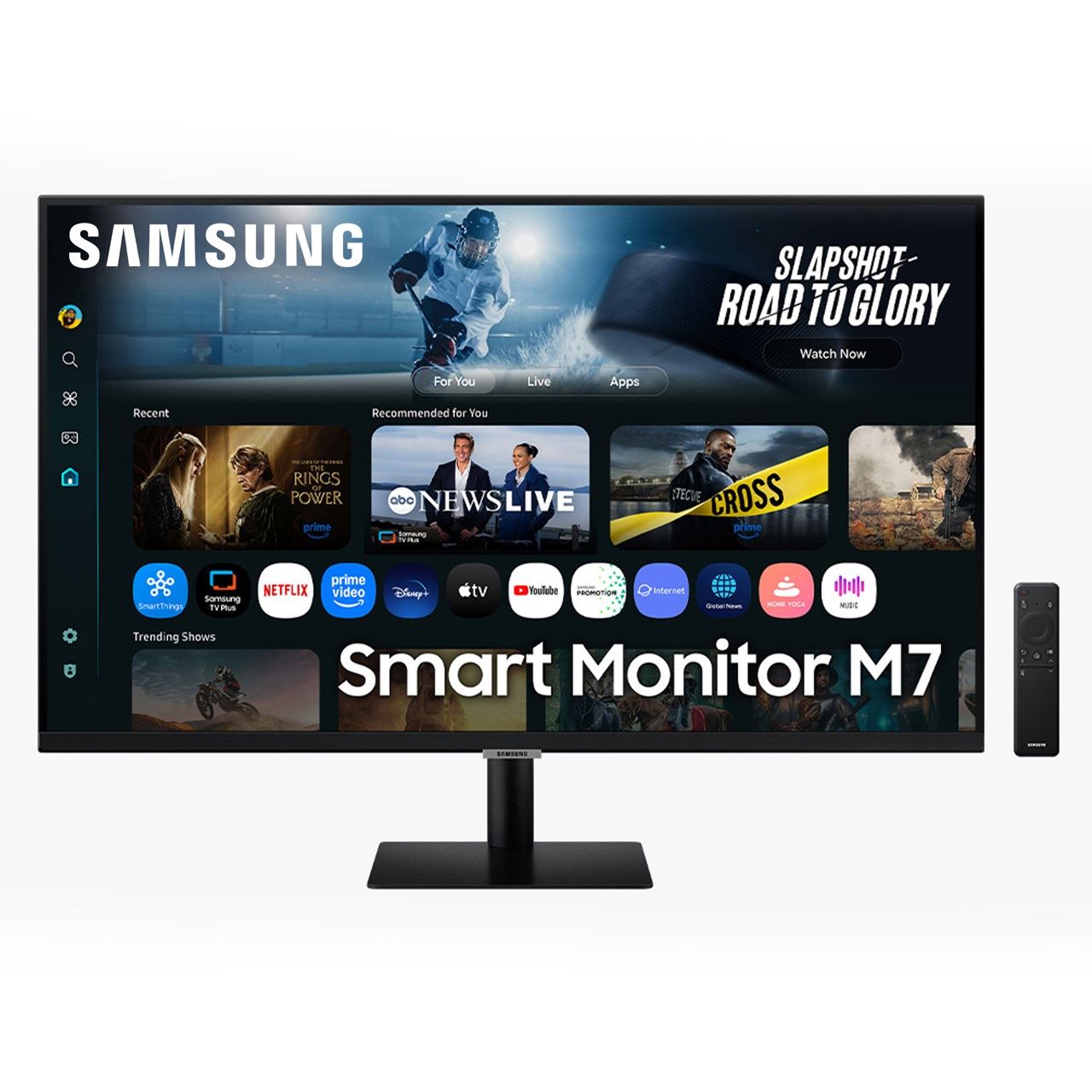 32" (81,28cm) Samsung Smart Monitor M7 M70F schwarz 3840x2160 2xHDMI