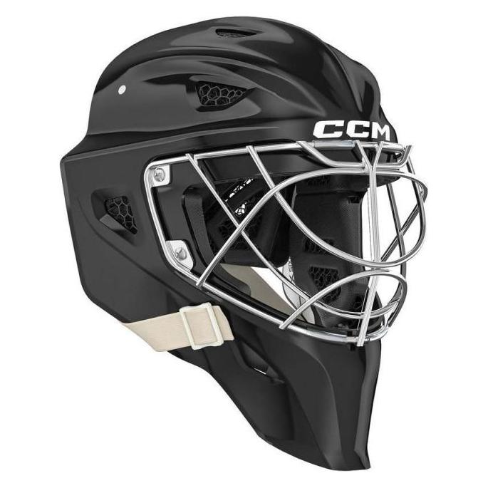 CCM AXIS XF Nicht zertifizierte Cat Eye SR Torwartmaske (Schwarz, L) (L) (49641902)