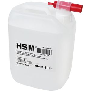 HSM Aktenvernichteröl 5000ml, für alle Aktenvernichter geeignet
