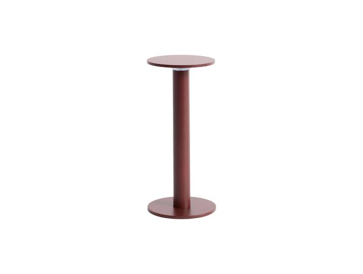 Hay - Lampe extérieur sans fil rechargeable Host - Rouge - Aluminium thermolaqué - Designer Hay Studio
