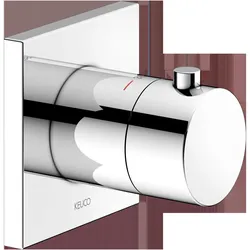 Keuco, Duscharmatur + Badewannenarmatur, Thermostatarmatur IXMO UP Rosette eckig vc