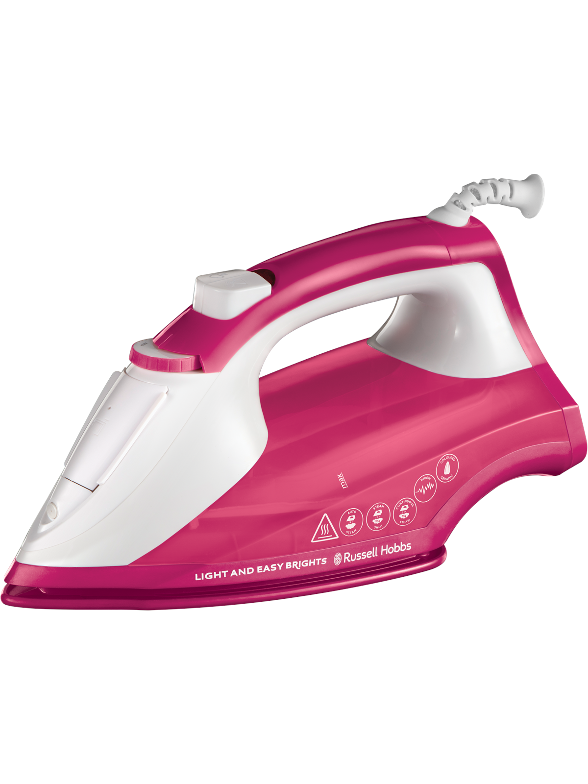 Russell Hobbs Dampfbügeleisen Light & Easy Brights Berry Iron 26480-56
