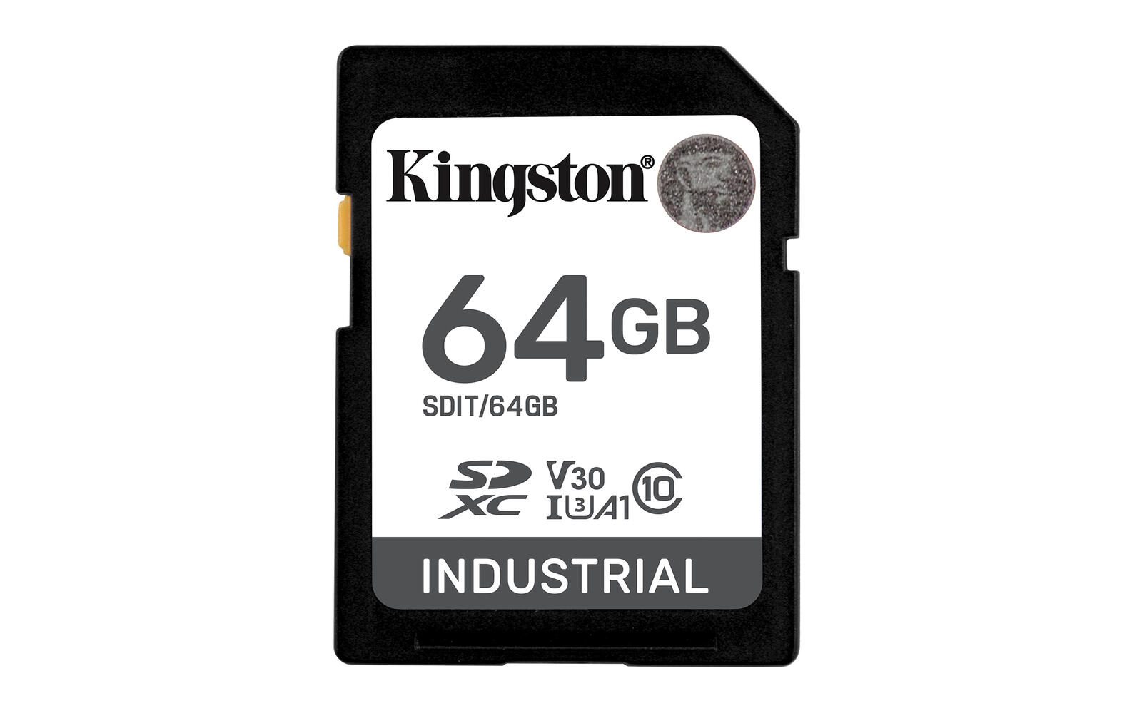 Kingston Technology 64G SDXC Industrial pSLC Speicherkarte 64 GB SDIT/64GB