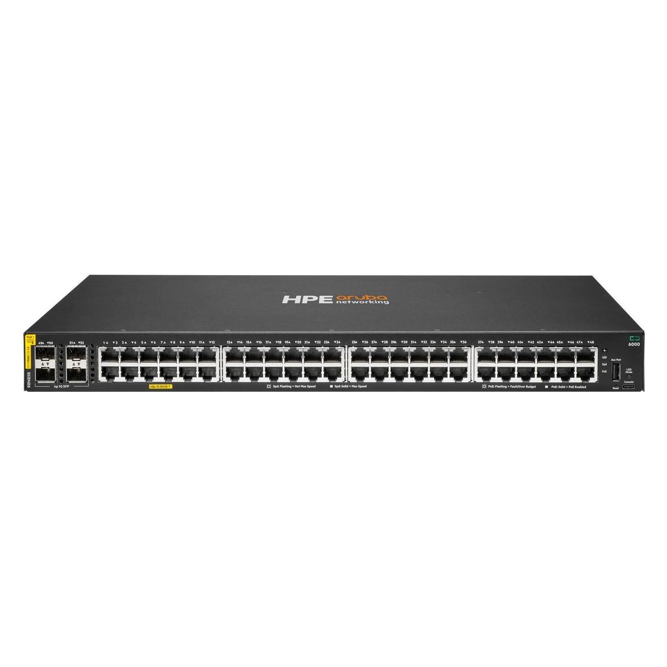 HPE Aruba Networking Cx 6000 48P (48 Ports) (R8N85B)