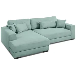 filippo Ecksofa Marsala Cord Grün Mint