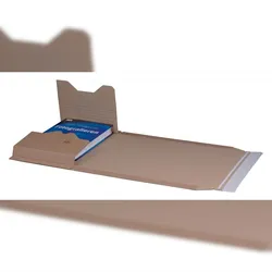 smartboxpro 175 x Buchverpackung braun A4, 304x215mm