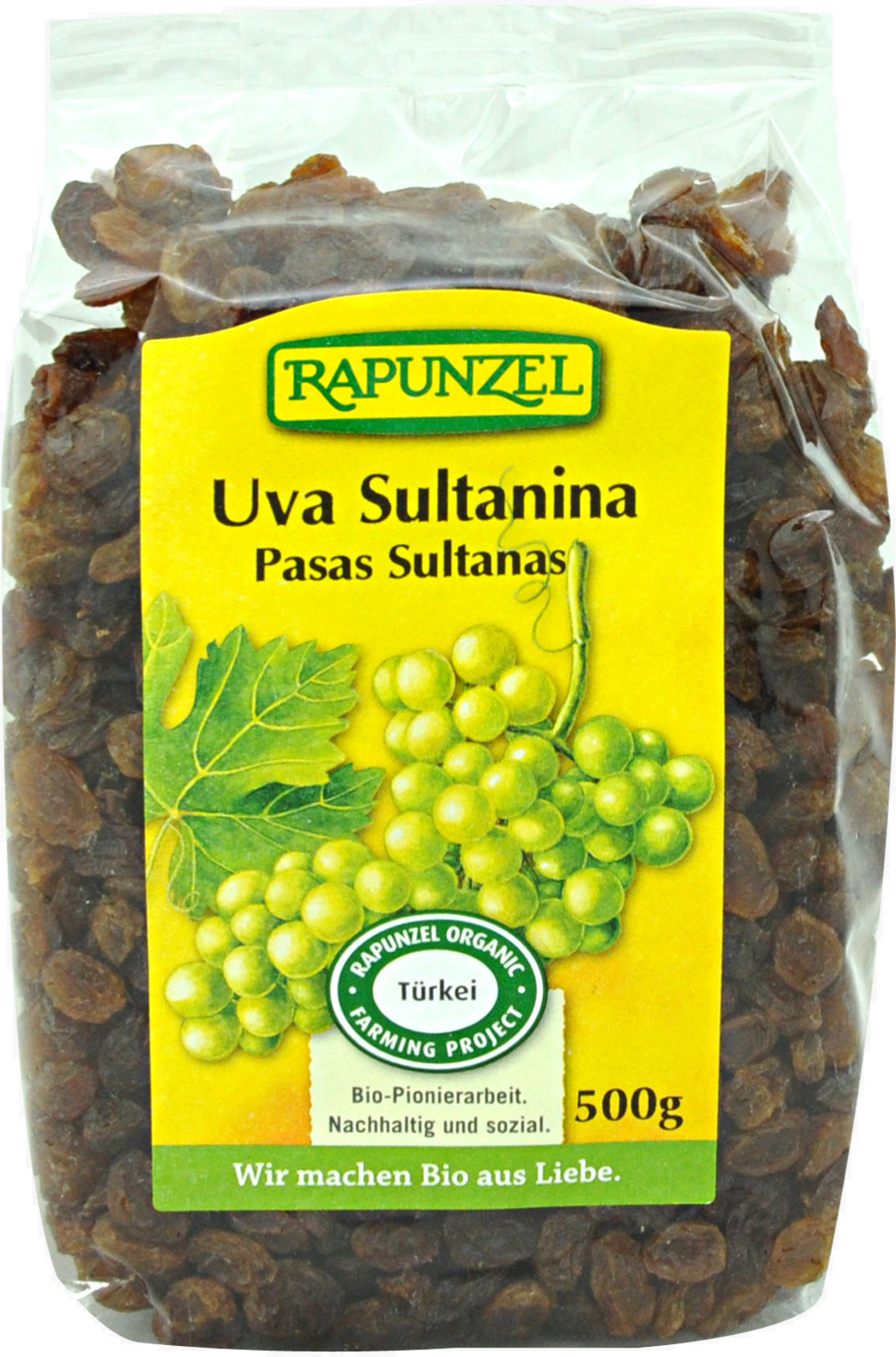 RAPUNZEL Uva Sultanina 500 Grammi 