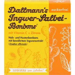Dallmann's Ingwer Salbei Bonbons 37 G