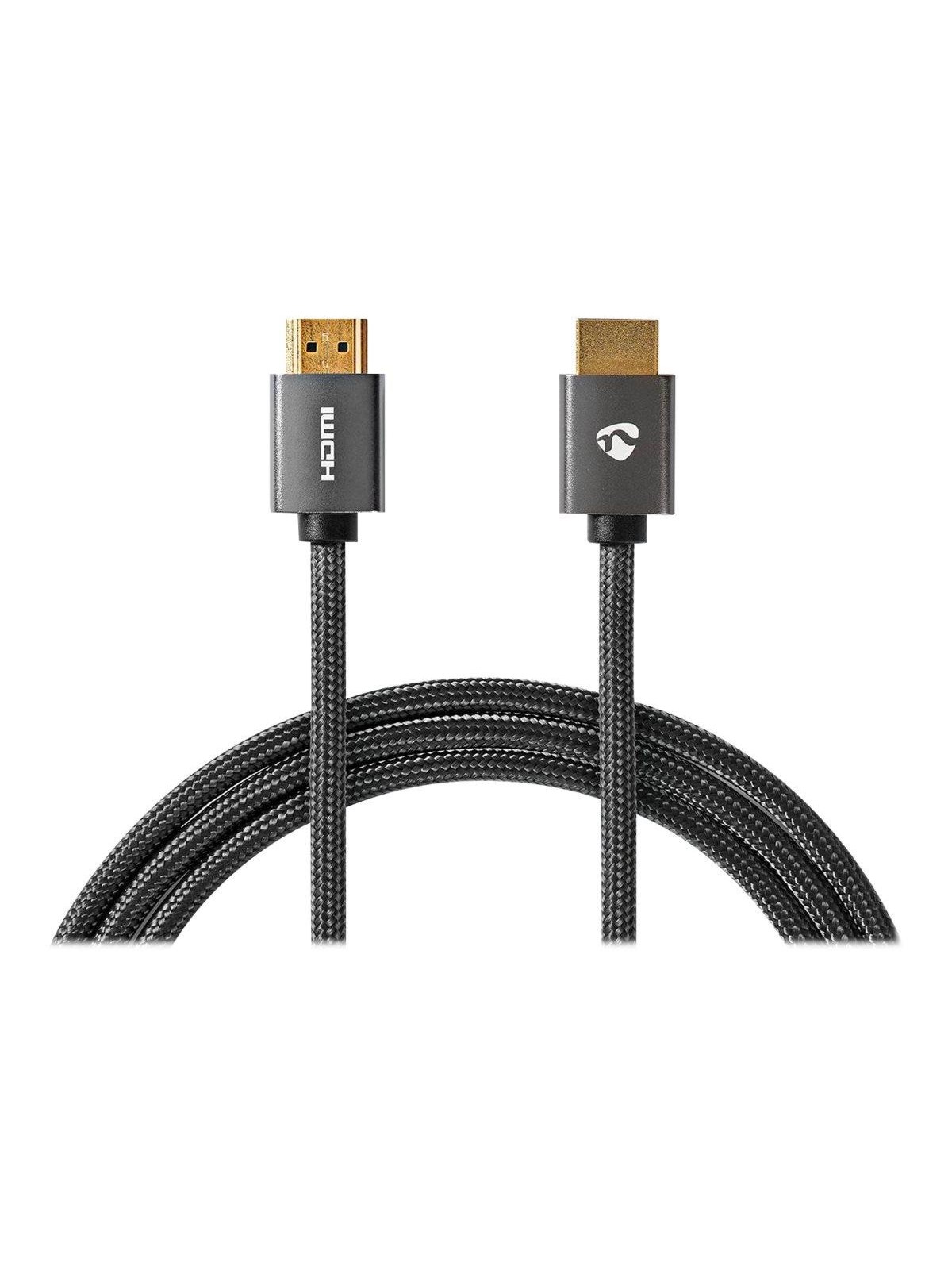 Nedis HDMI cable with Ethernet - 1 m