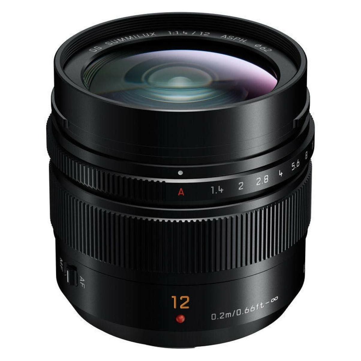 Panasonic 12mm f/1.4 Leica DG Summilux ASPH. (Micro Four Thirds, Micro Four Thirds) (H-X012E)