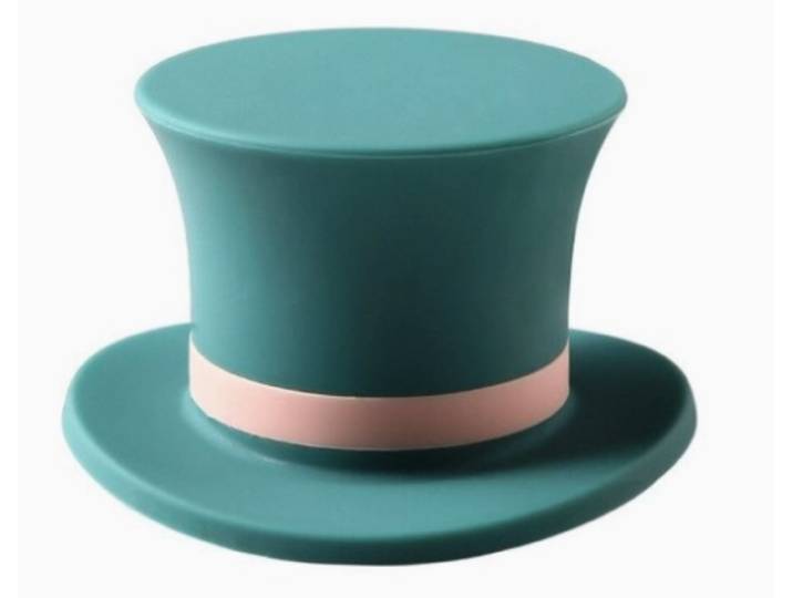 Weinstopper und Verschluss Magic Hat blau