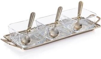 Zodax Roussillon Condiment Set with Spoons