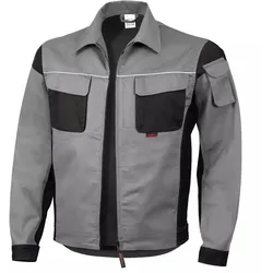 Bundjacke "PRO" - M - grau/schwarz