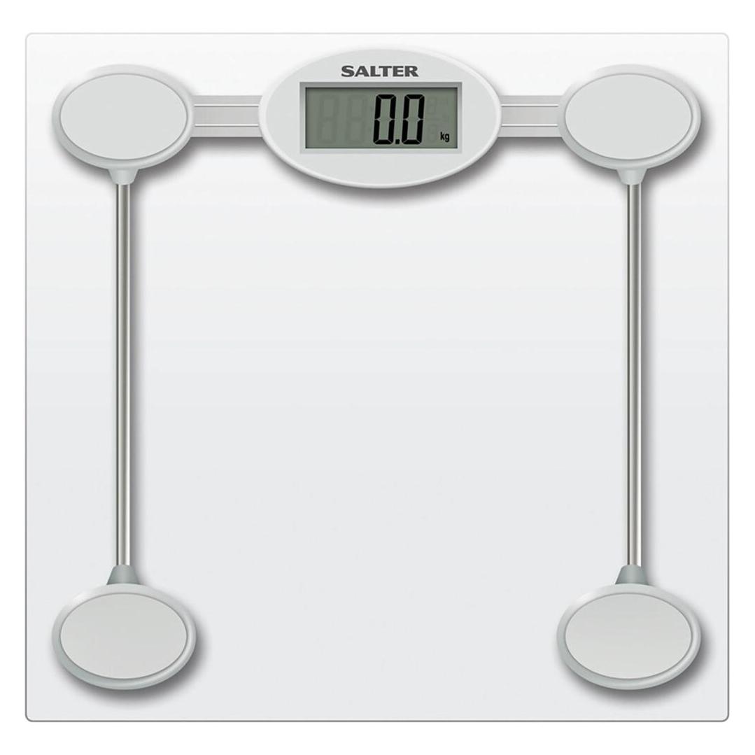 Salter 9018S SV3RCFEU16 Glass Electronic Bathroom Scale (180 kg) (9018S SV3RCFEU16)