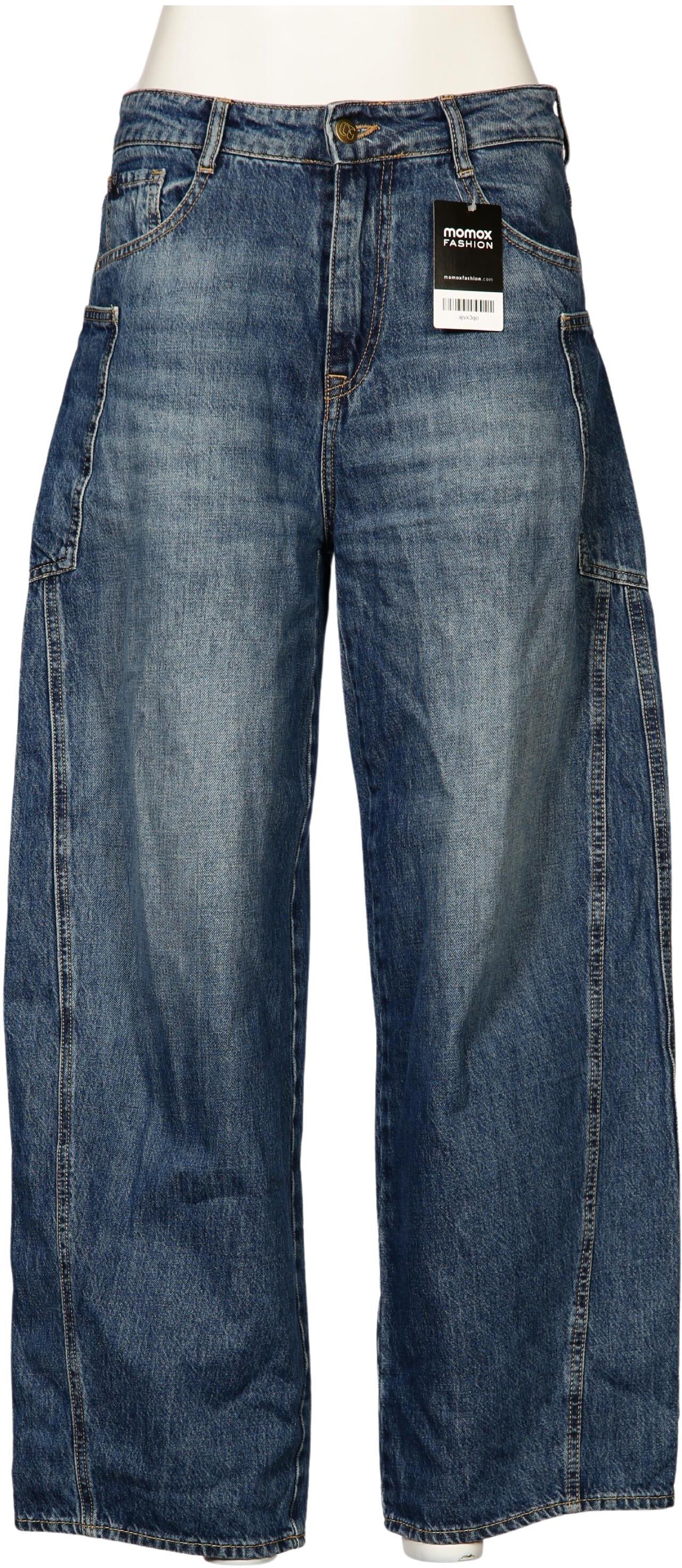 le temps des cerises Damen Jeans, Blau, Gr. W28, Baumwolle - Second Hand
