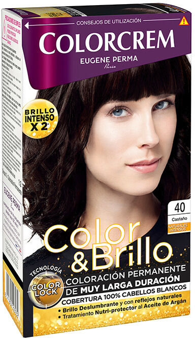 Eugène Perma ColorCrem Permanent Coloration 40 Castaño