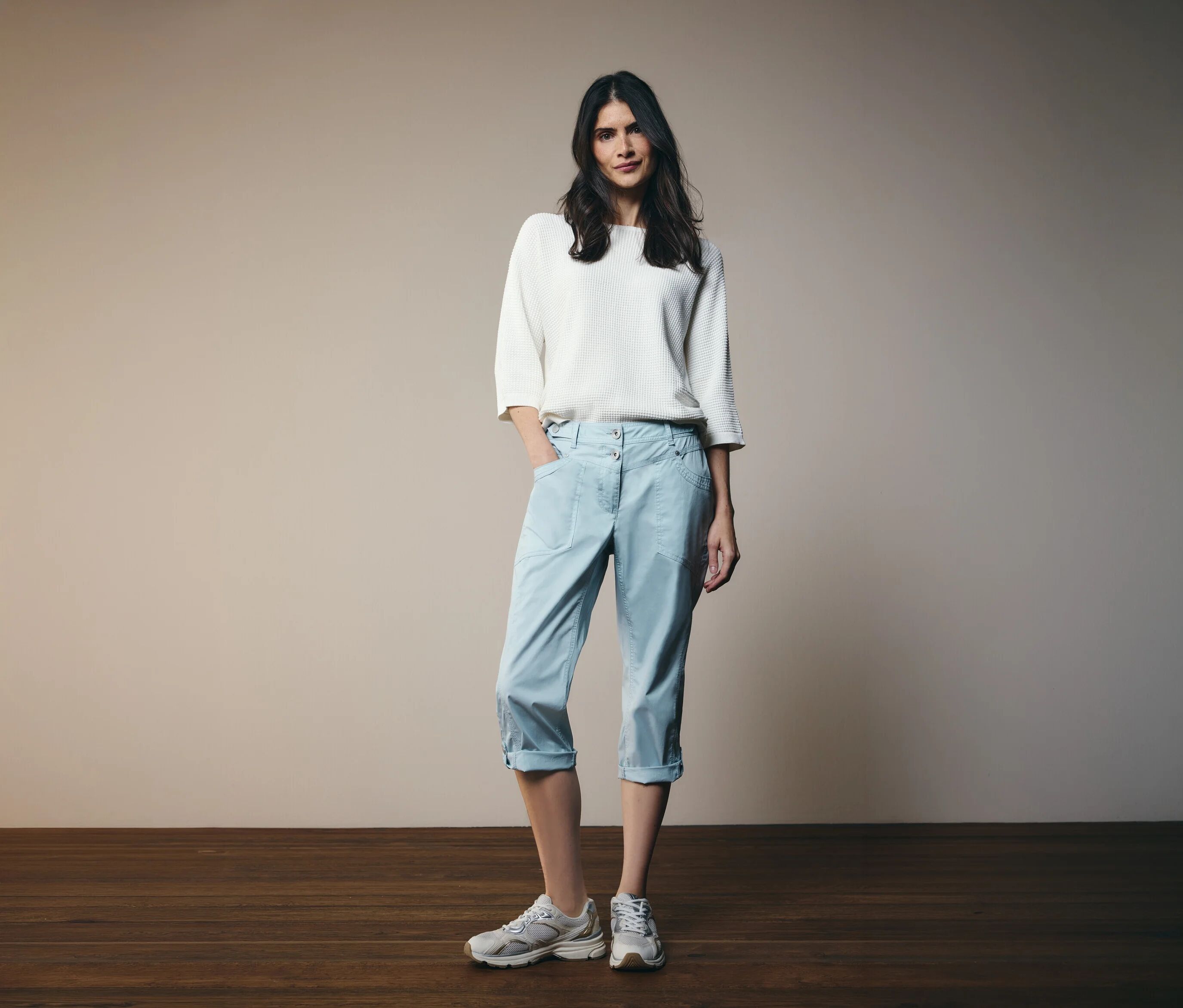 Tchibo - Cecil 3/4-Hose »New York« - Damen - Gr. 27 - dunkelblau