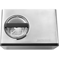 Gastroback Advanced Control, Eisherstellung, Schwarz, Silber