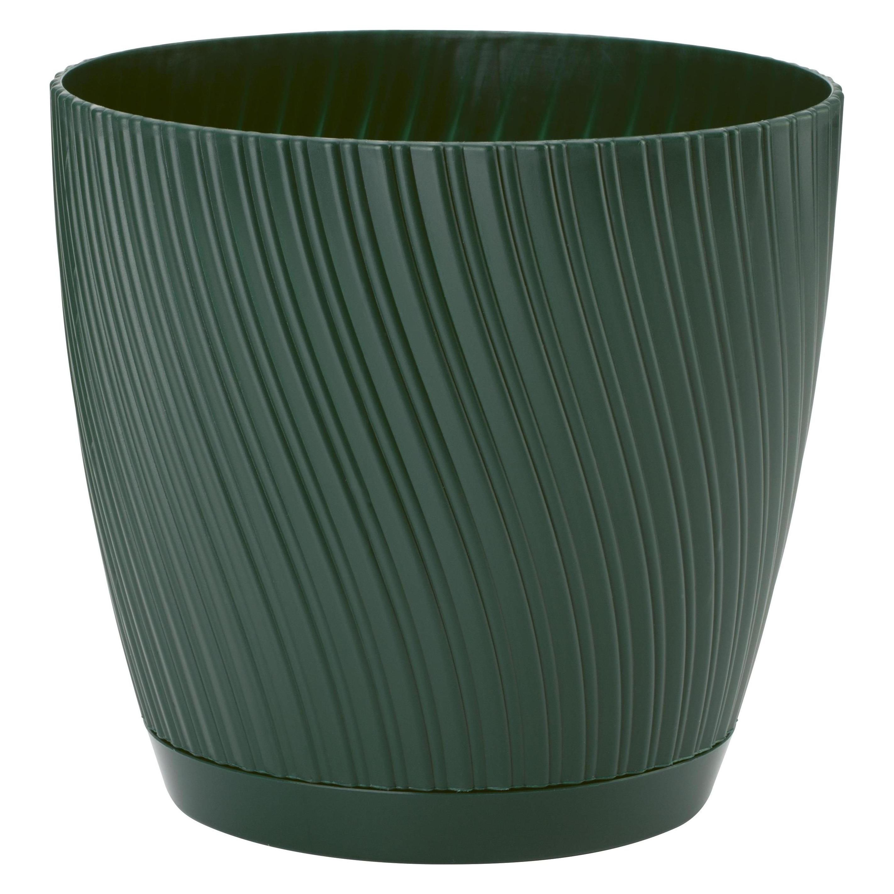 Form Plastic Flowerpot Form Plastic Mika Eco, plastic, Ø 26 cm, green (26 x 24.50 cm) (46502817)
