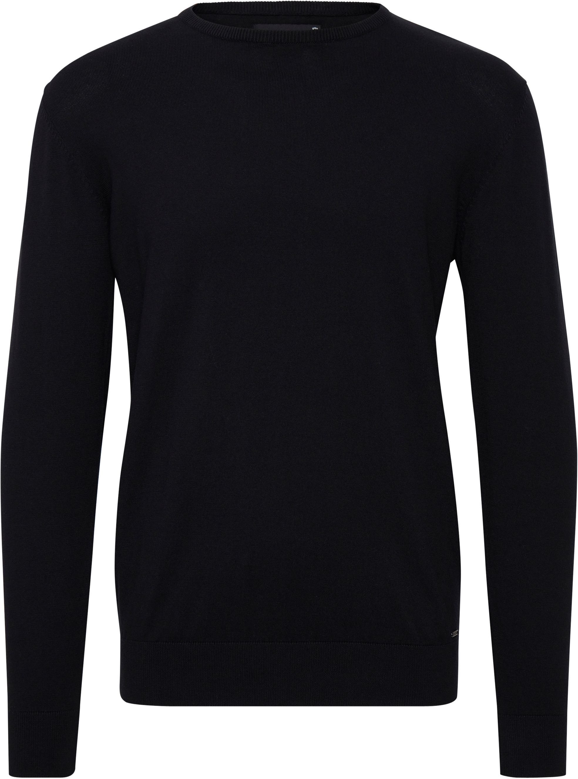 Rundhalspullover INDICODE "Rundhalspullover IDBadan", Herren, Gr. 3XL, schwarz, Obermaterial: 100% Baumwolle CO., Pullover Rundhalspullover