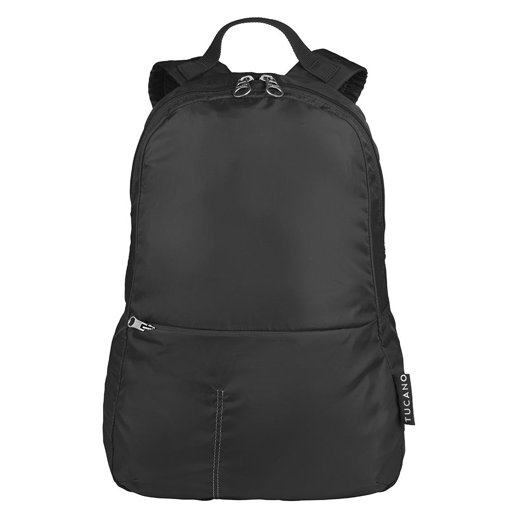 Tucano Compatto Eco XL -kokoontaitettava reppu, musta (BPCOBK-ECO-BK)
